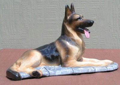 Limited Edition German Shepherd Dog Figurine